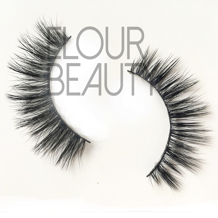 Own brand double layers 3d lash extensions UK EJ57